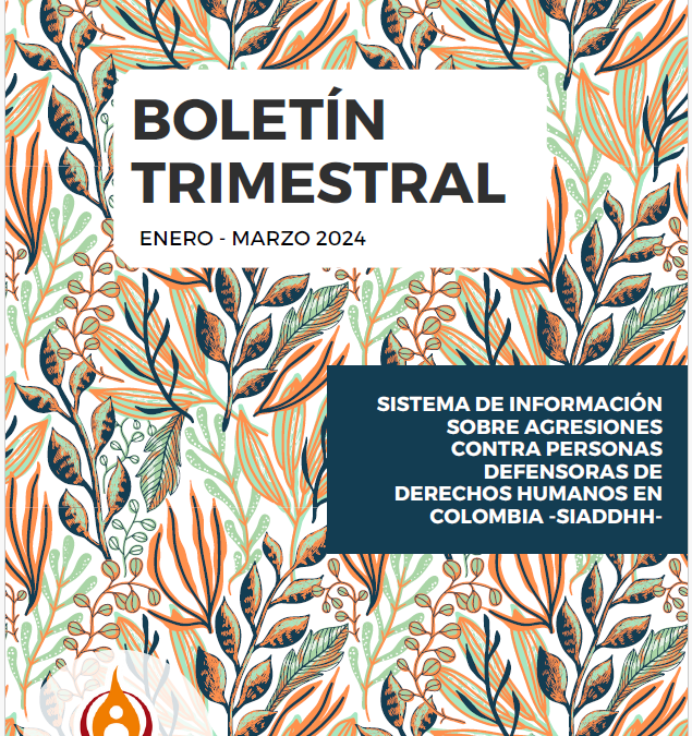 BOLETÍN TRIMESTRAL ENERO – MARZO 2024