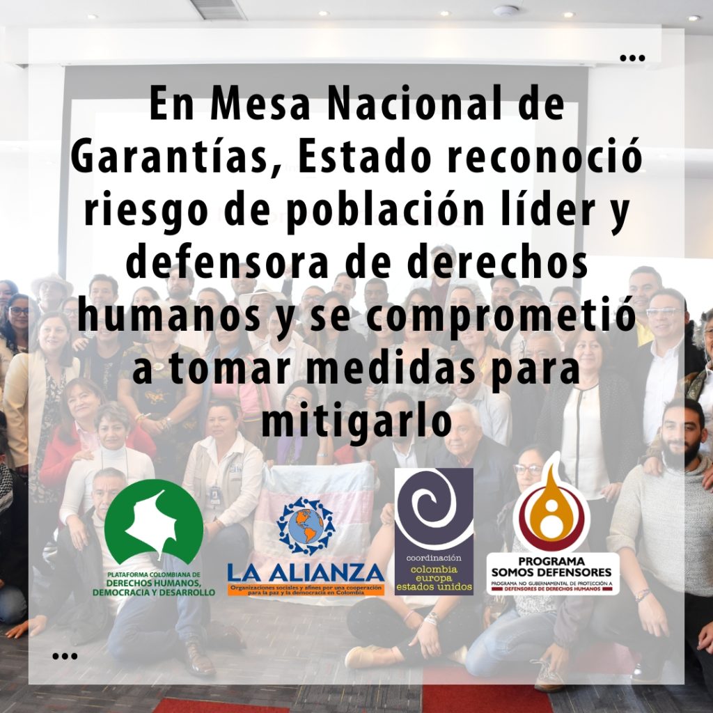Mesa Nacional de Garantías