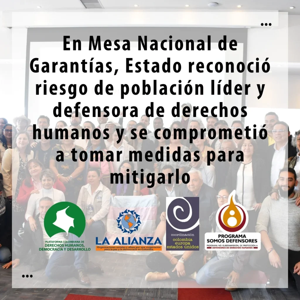 Mesa Nacional de Garantías