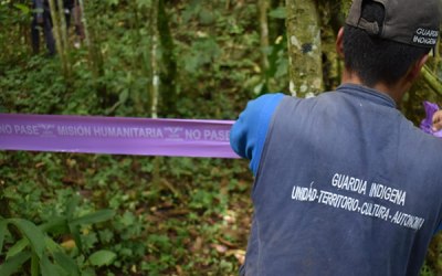 Buscar a los desaparecidos para curar la tierra indígena de San Lorenzo