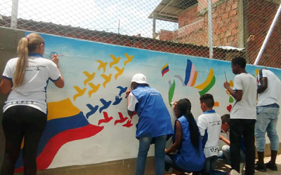 Una lucha juvenil por la paz en los bordes de Bogotá