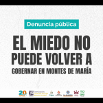 Denuncia Montes de Maria