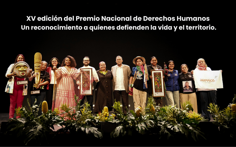 XV edición del Premio Nacional de Derechos Humanos: Un reconocimiento a quienes defienden la vida y el territorio